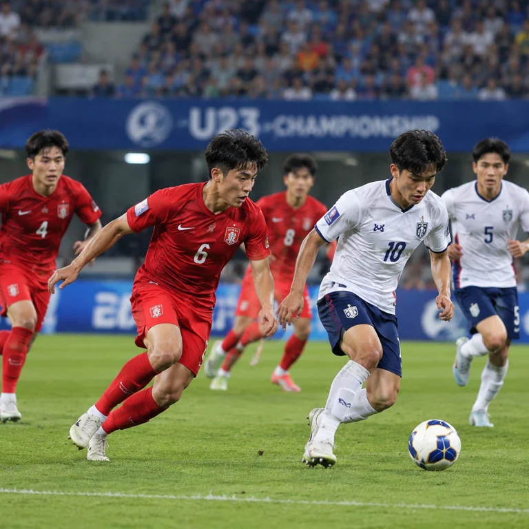 年轻国脚比赛中执行高位逼抢战术